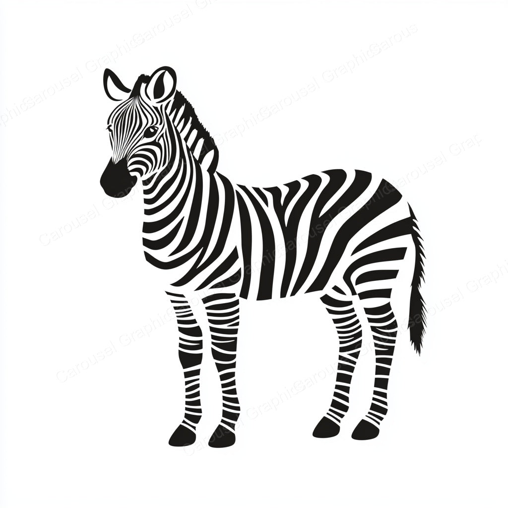 Zebra Vector Graphic preview
