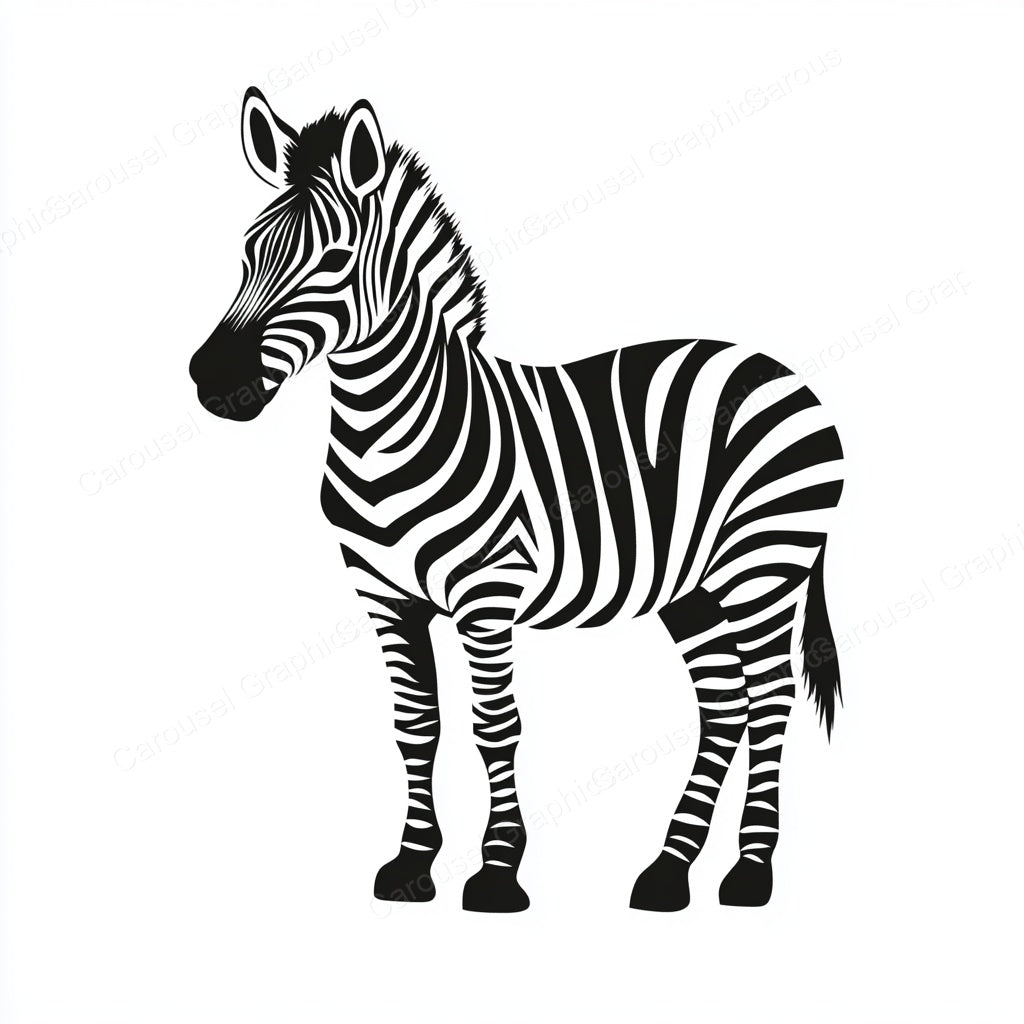 Zebra Vector Graphic preview