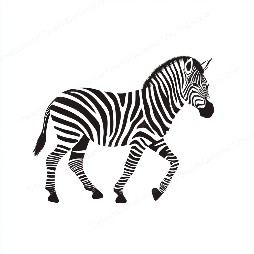 Zebra Vector Graphic preview