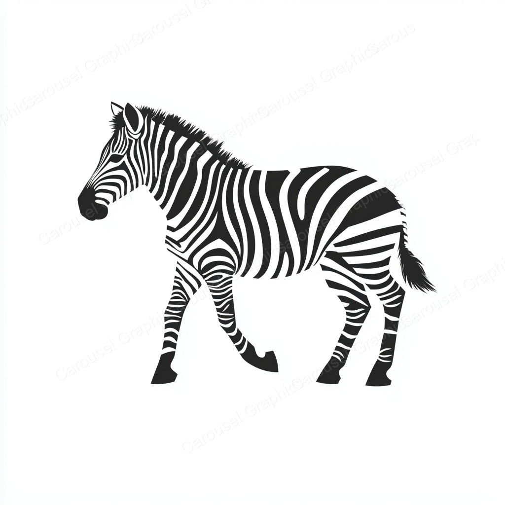 Zebra Vector Graphic preview