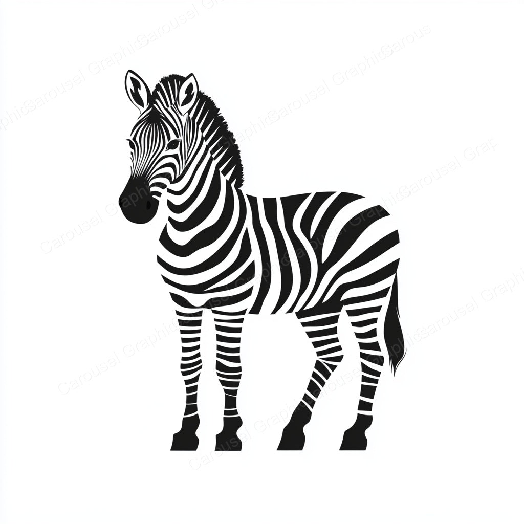 Zebra Vector Graphic preview