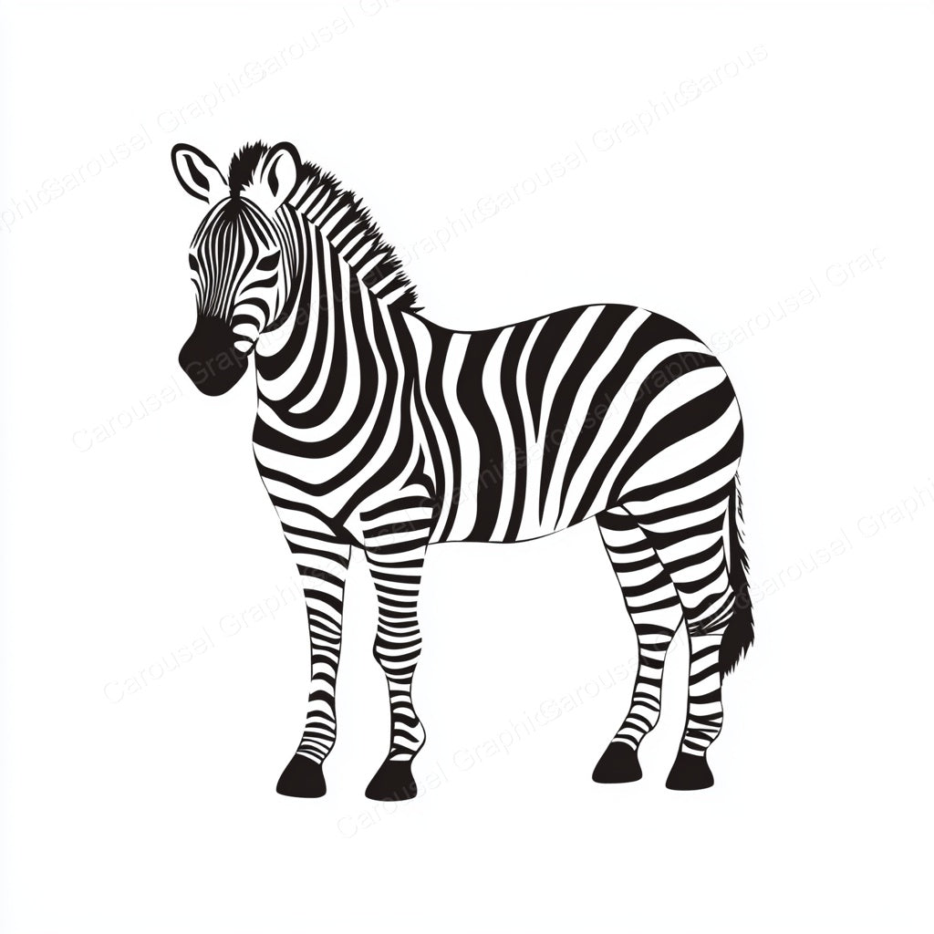 Zebra Vector Graphic preview