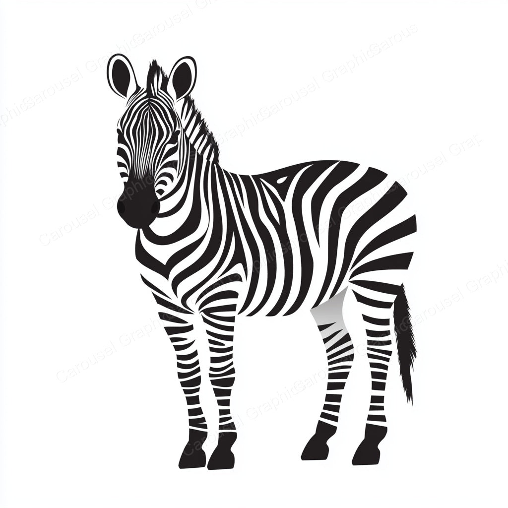 Zebra Vector Graphic preview