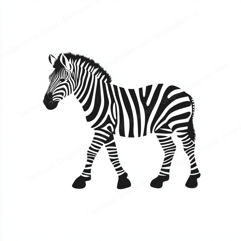 Zebra Vector Graphic preview