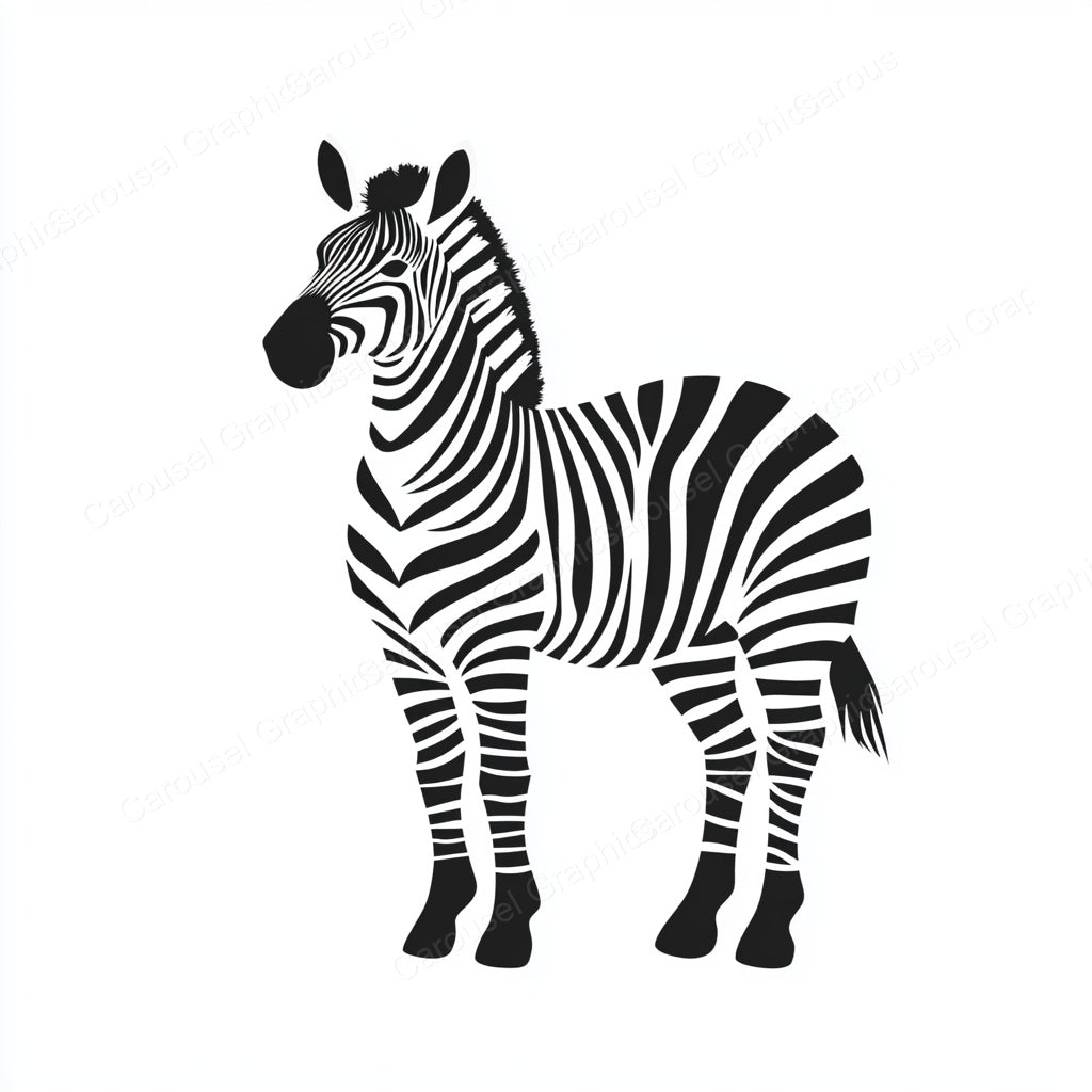 Zebra Vector Graphic preview