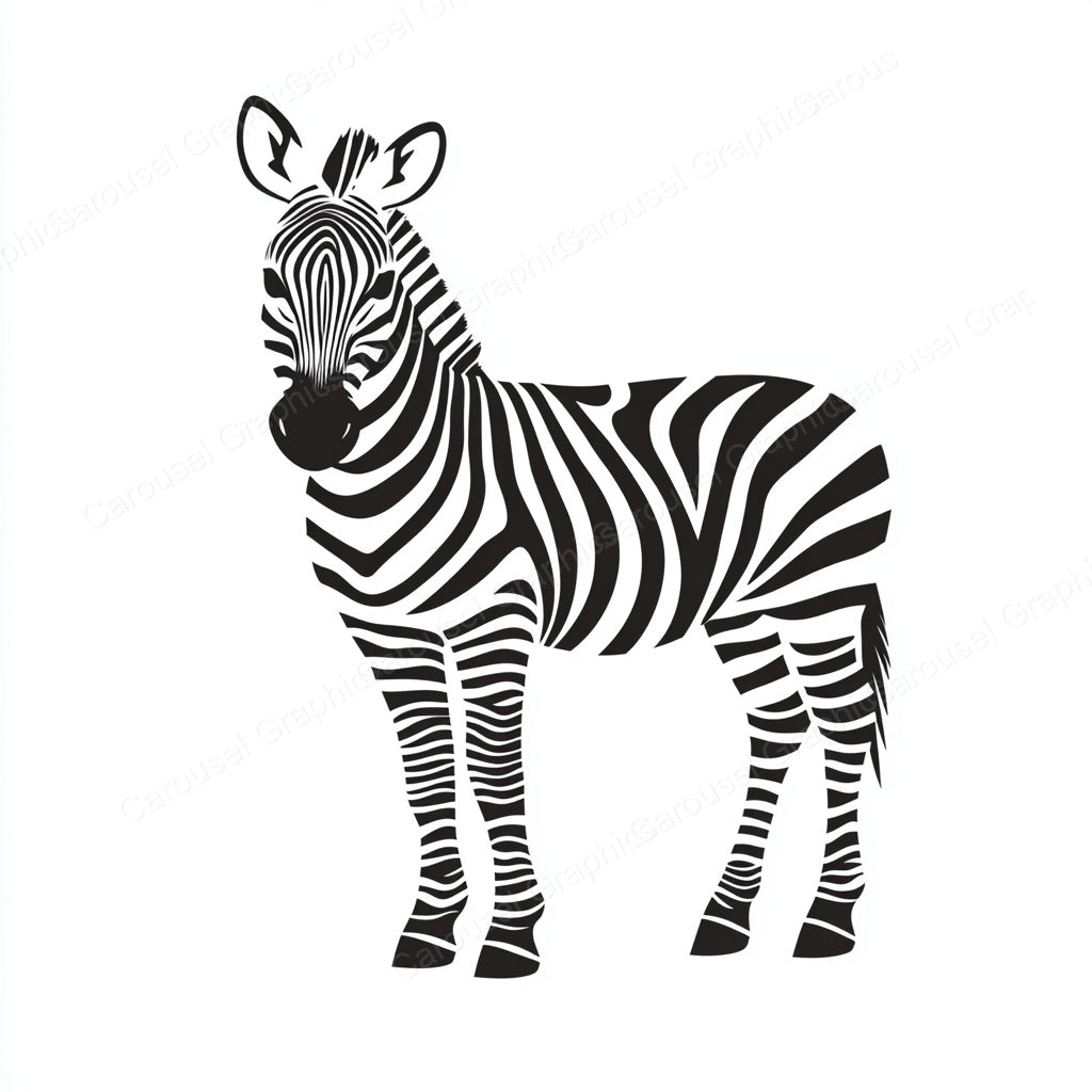 Zebra Vector Graphic preview