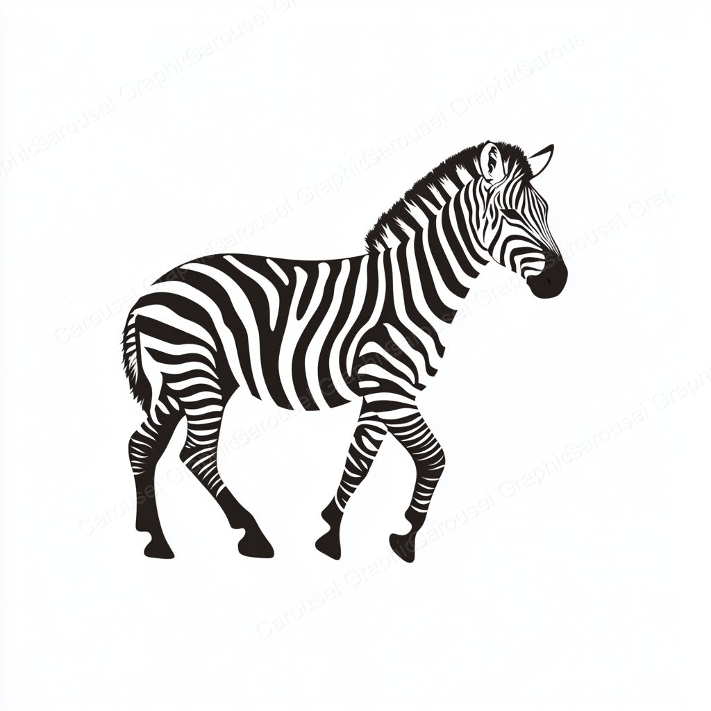 Zebra Vector Graphic preview