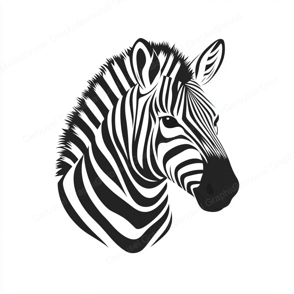 Zebra Vector Graphic preview