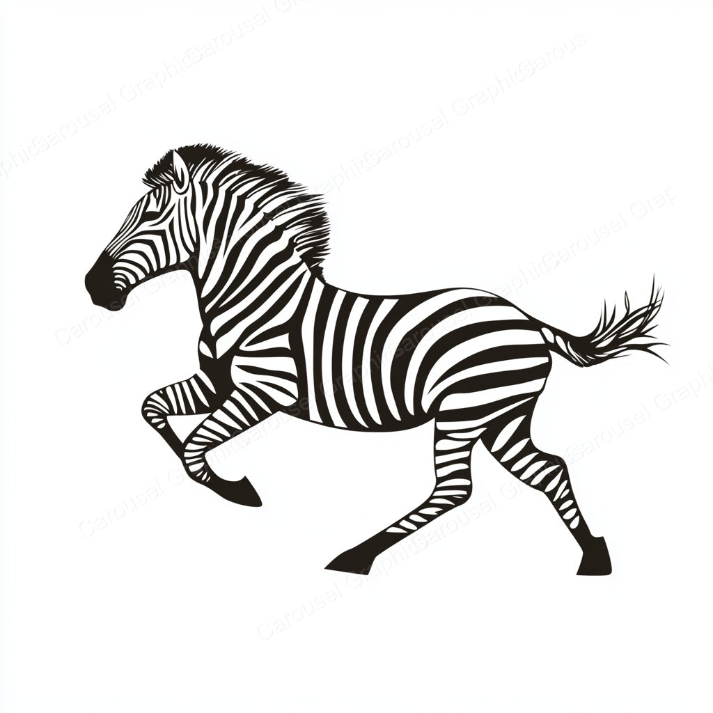 Zebra Vector Graphic preview