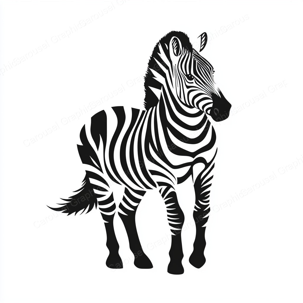 Zebra Vector Graphic preview