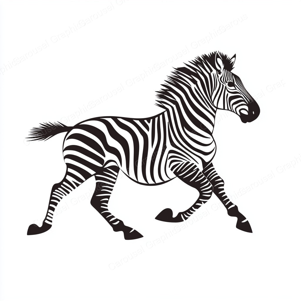 Zebra Vector Graphic preview