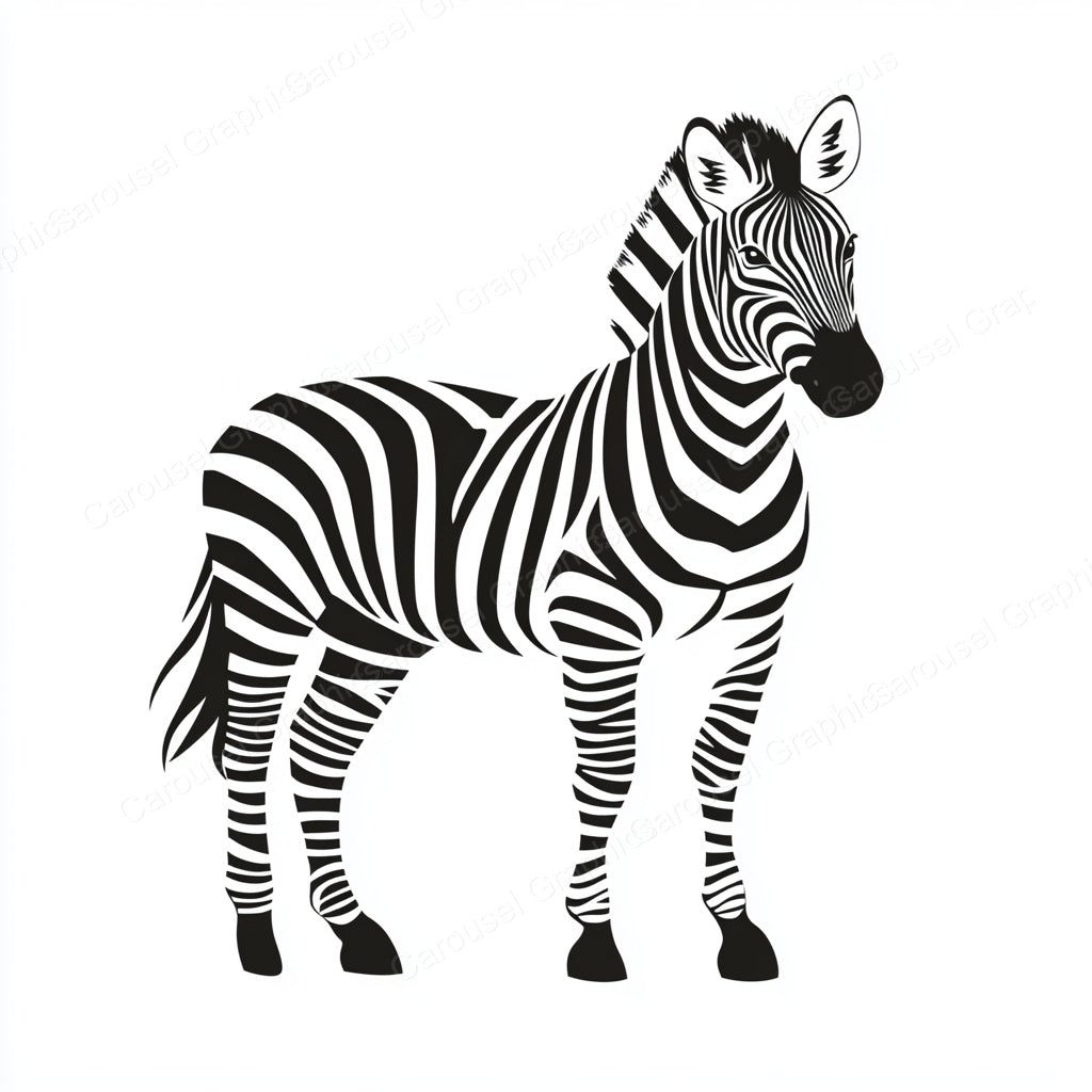 Zebra Vector Graphic preview