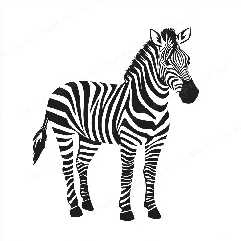 Zebra Vector Graphic preview