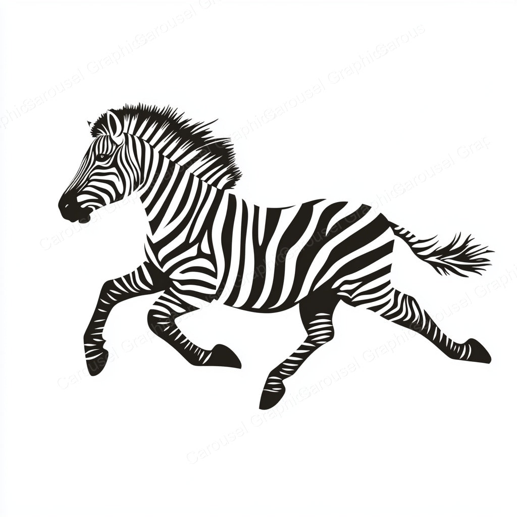 Zebra Vector Graphic preview