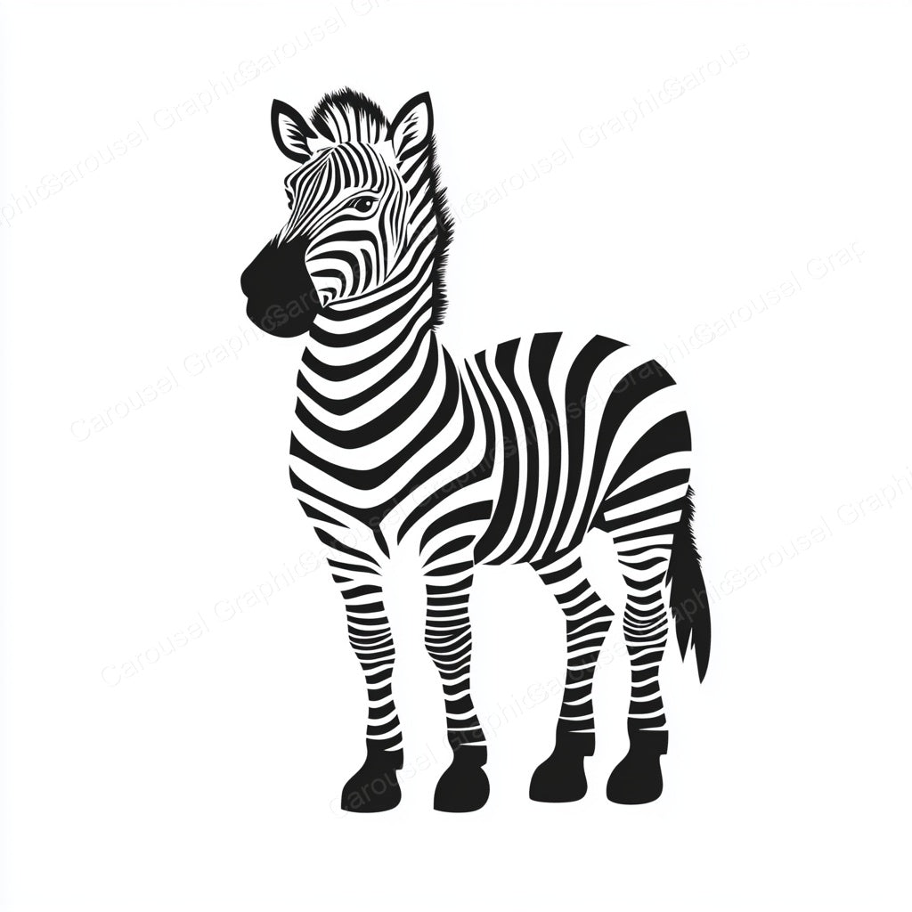 Zebra Vector Graphic preview