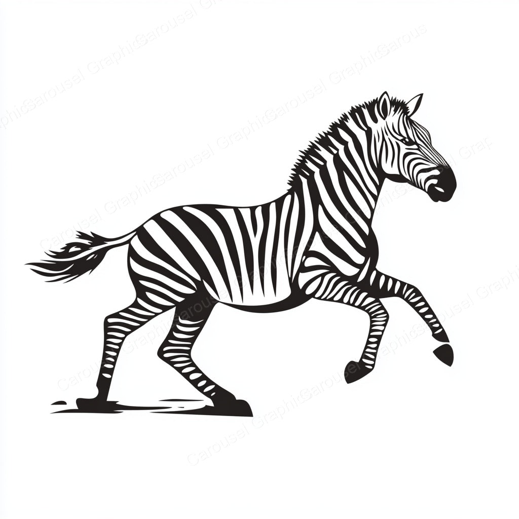 Zebra Vector Graphic preview