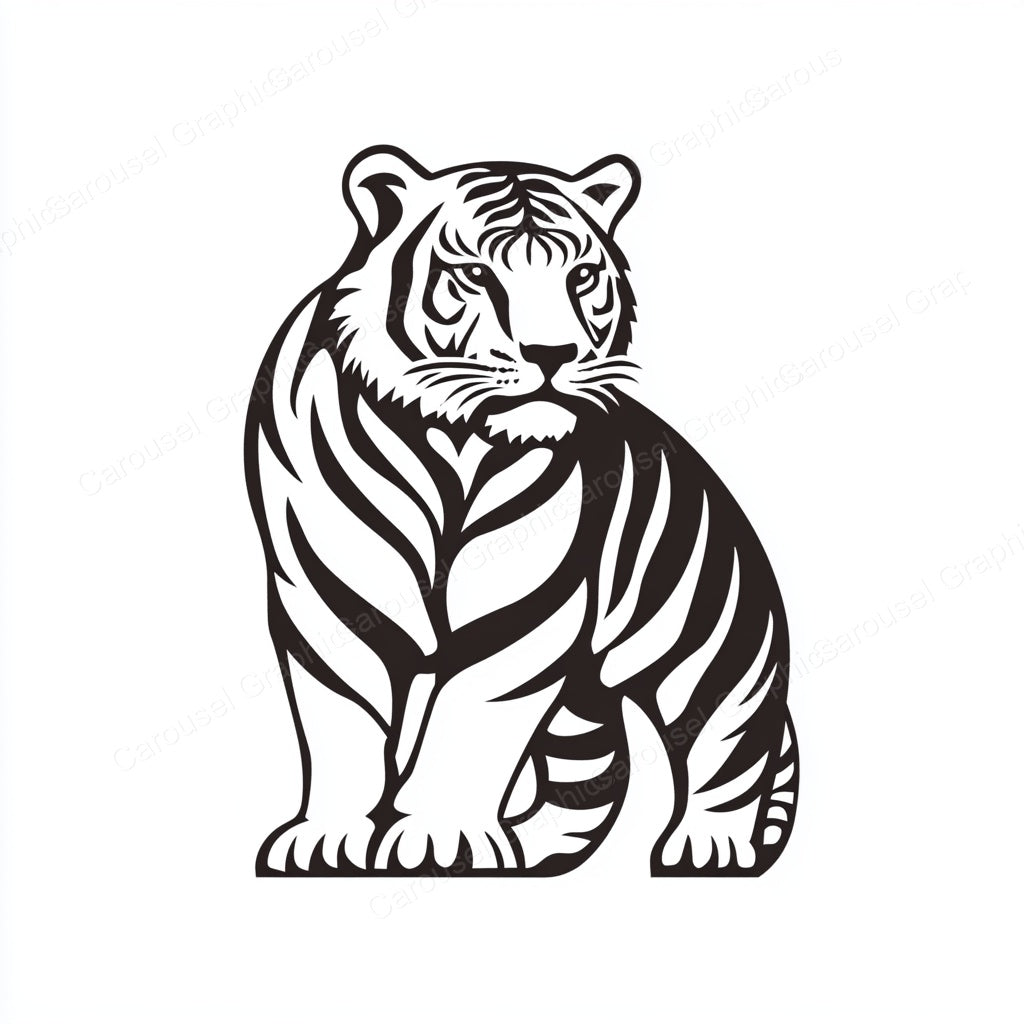 Tiger Vector Graphic preview