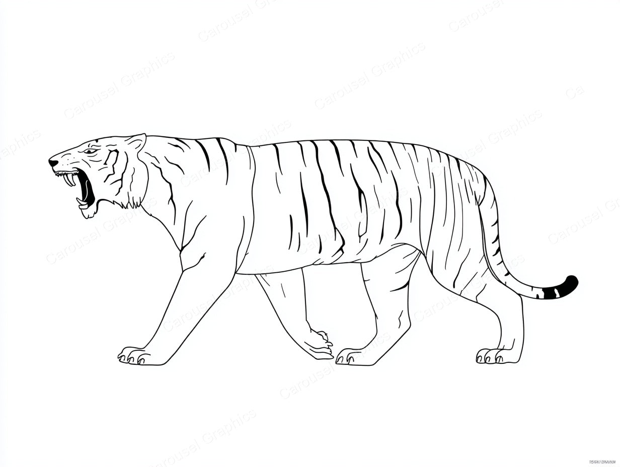 Tiger Vector Graphic preview