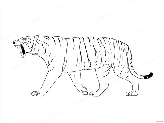 Tiger Vector Graphic preview