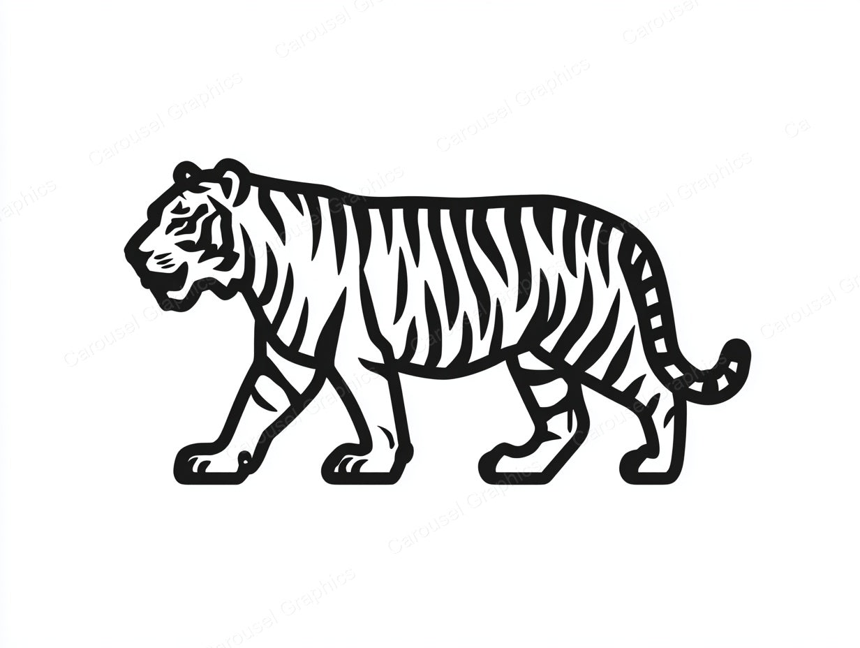 Tiger Vector Graphic preview