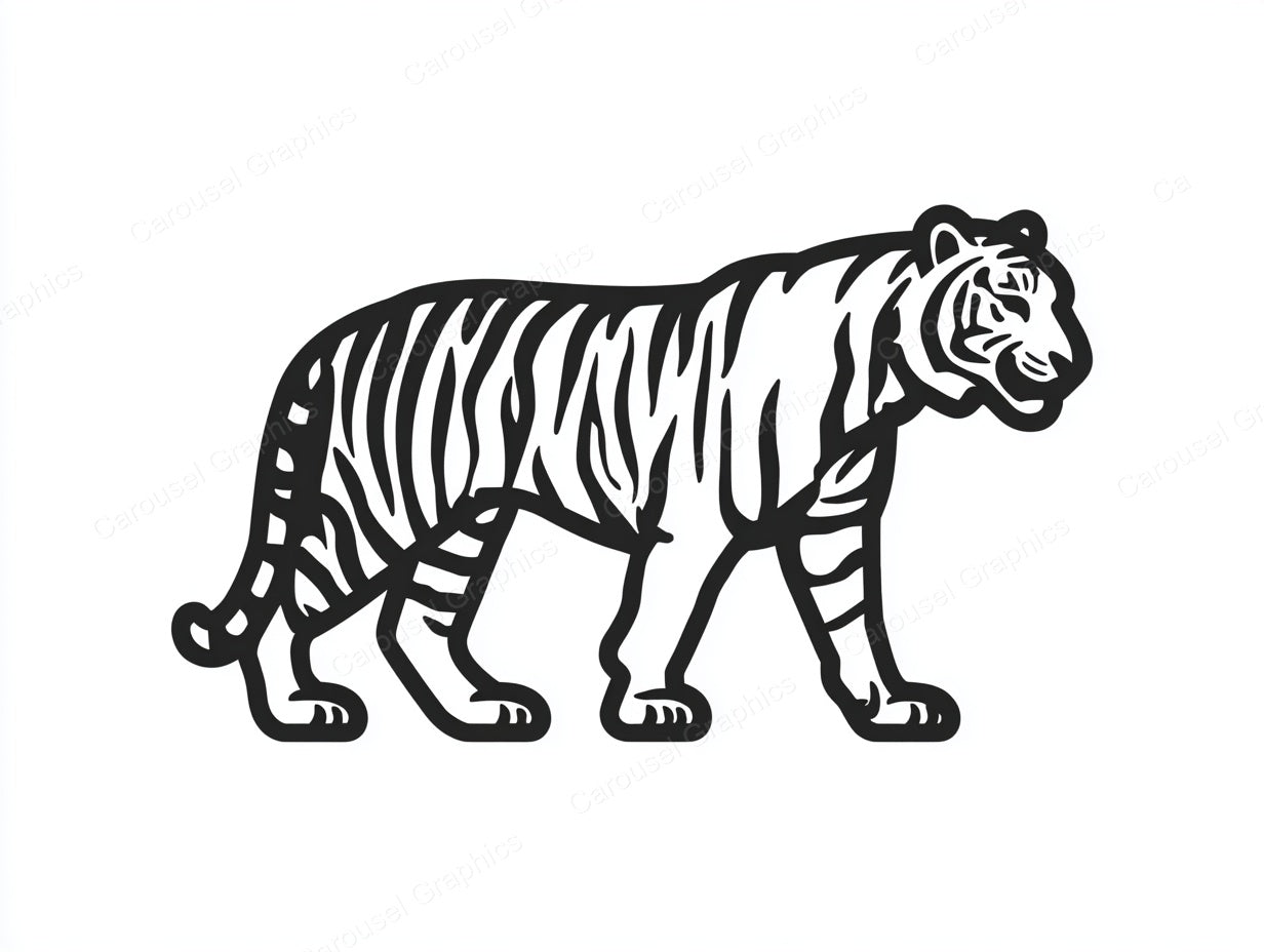 Tiger Vector Graphic preview