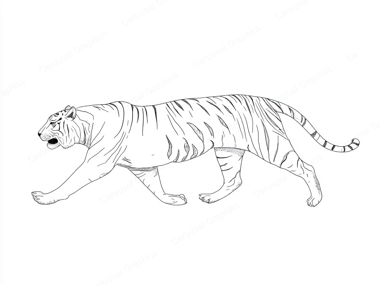 Tiger Vector Graphic preview