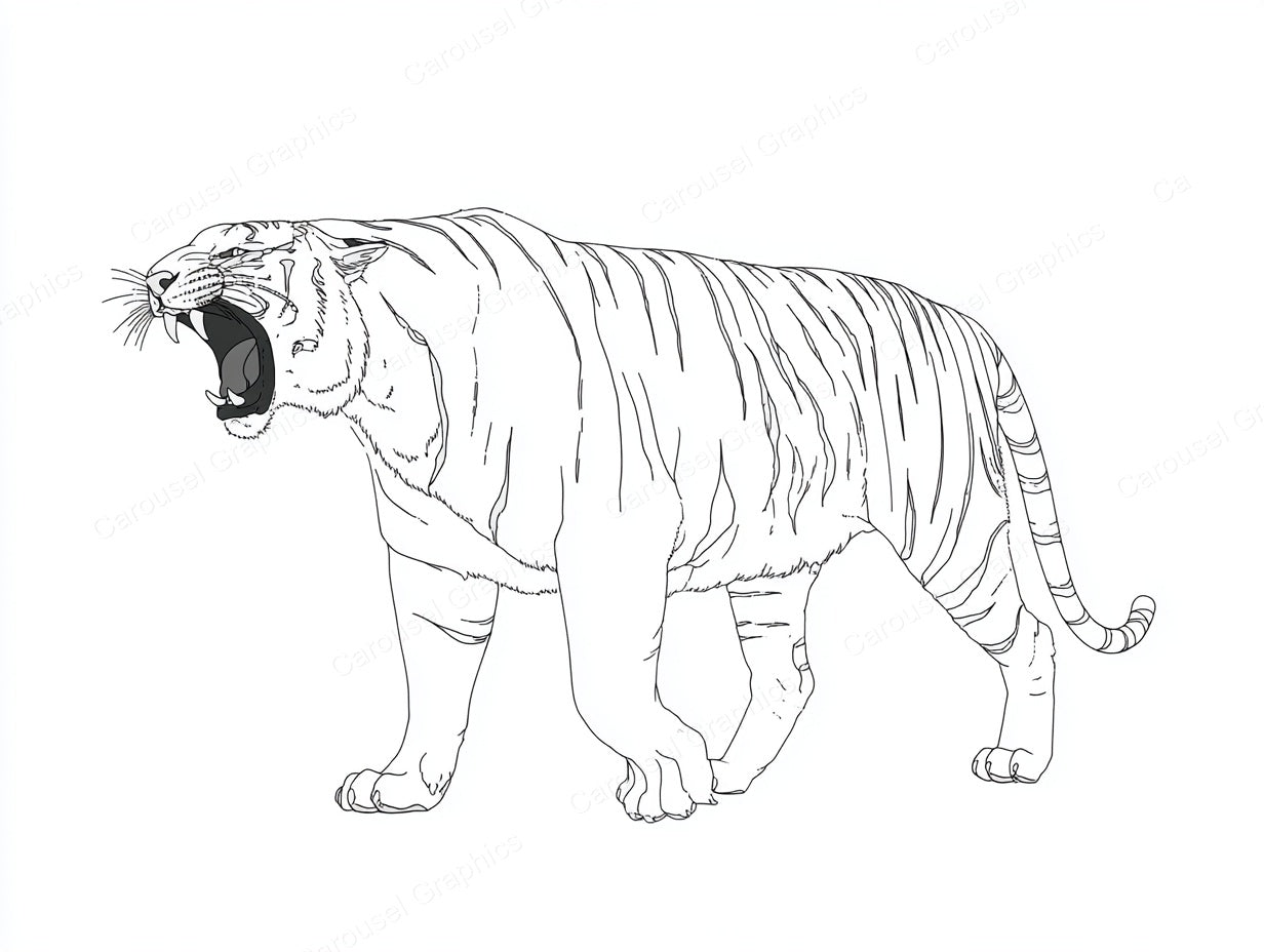 Tiger Vector Graphic preview