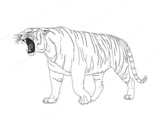 Tiger Vector Graphic preview