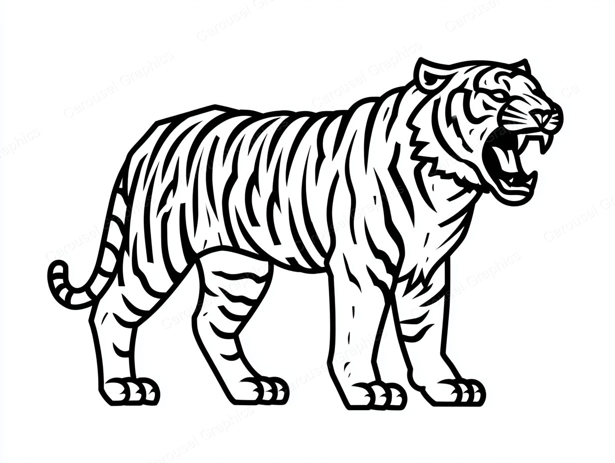 Tiger Vector Graphic preview