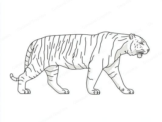 Tiger Vector Graphic preview