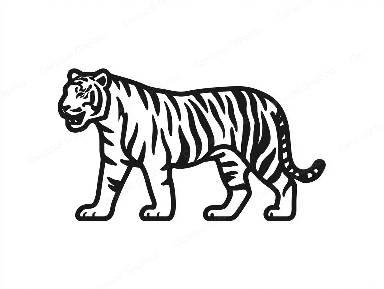 Tiger Vector Graphic preview