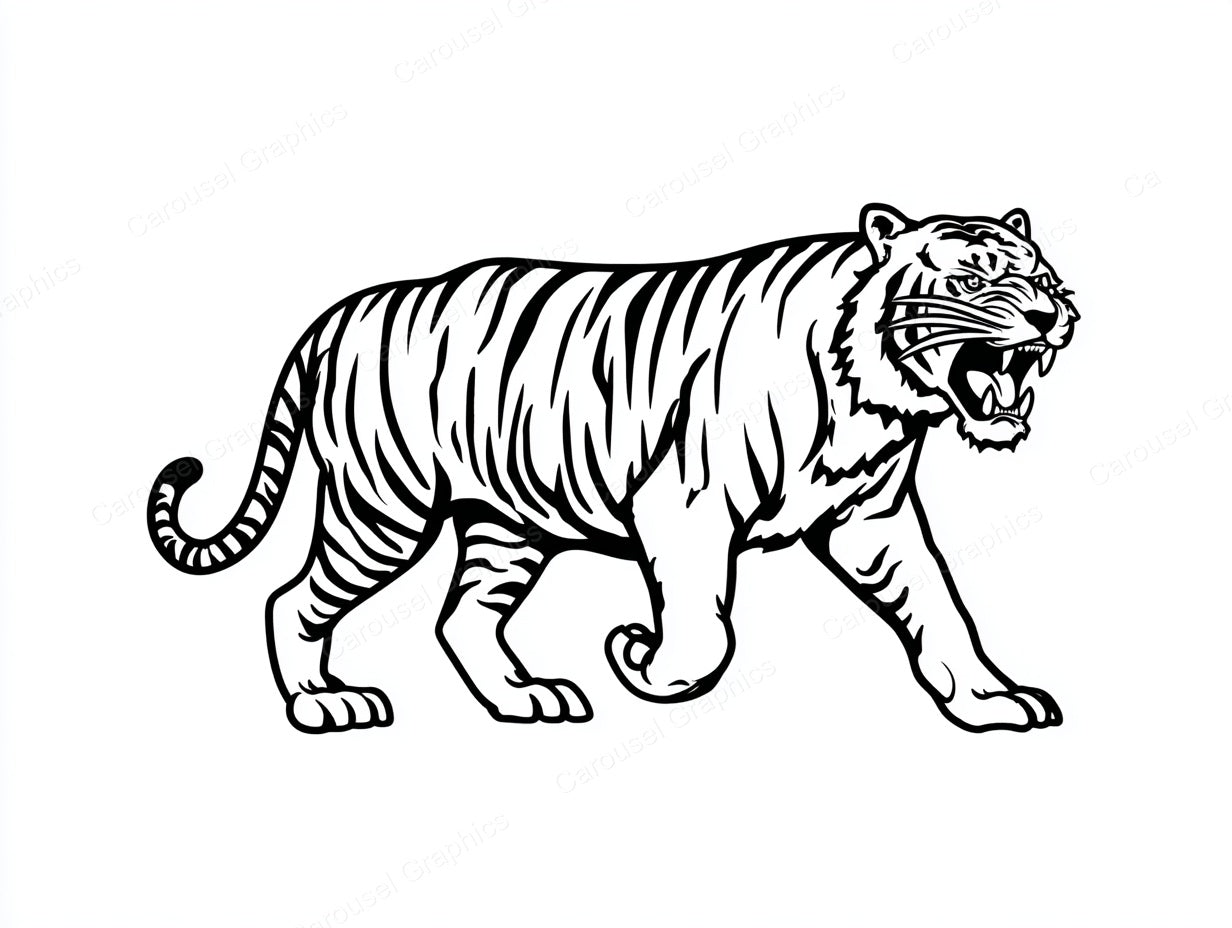 Tiger Vector Graphic preview