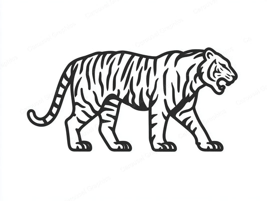 Tiger Vector Graphic preview