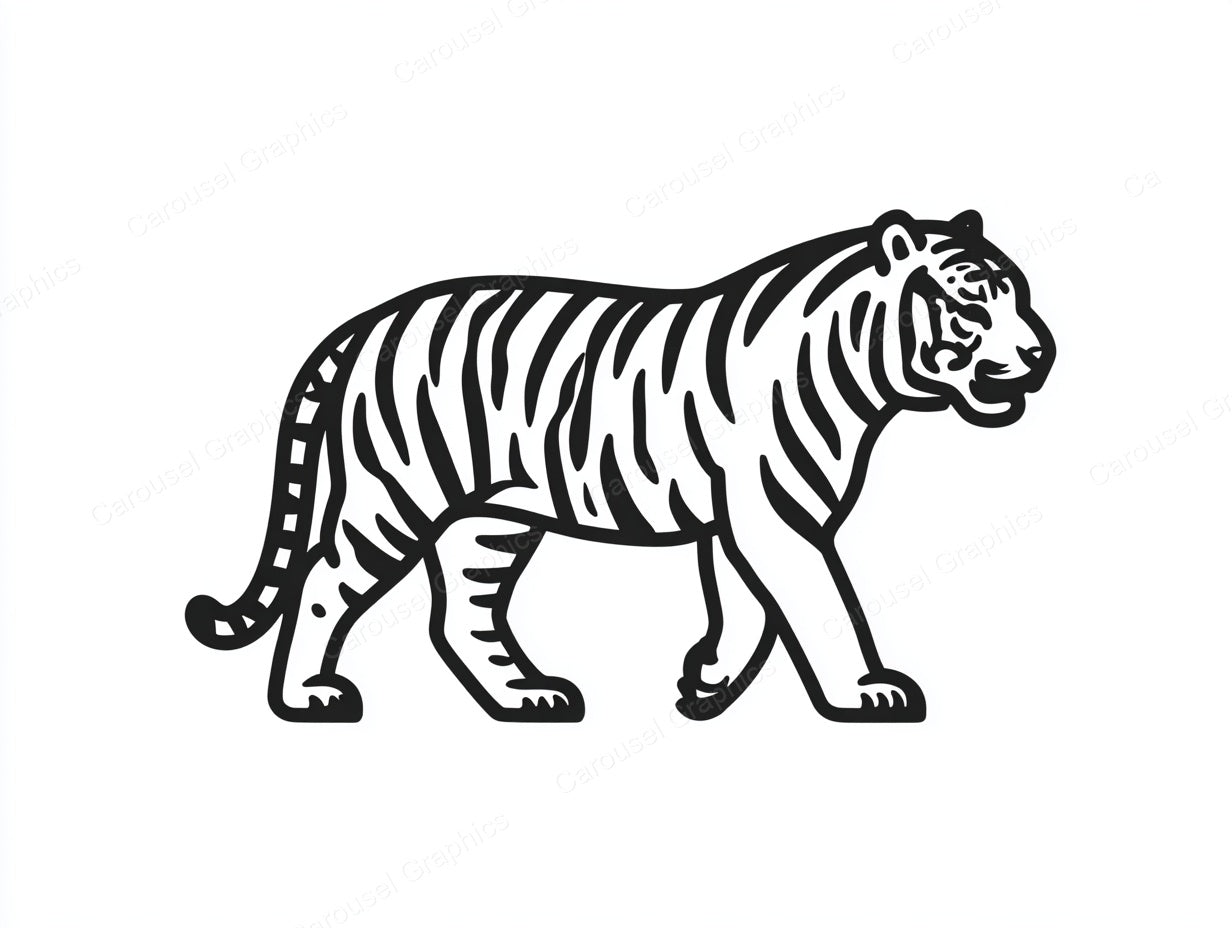 Tiger Vector Graphic preview