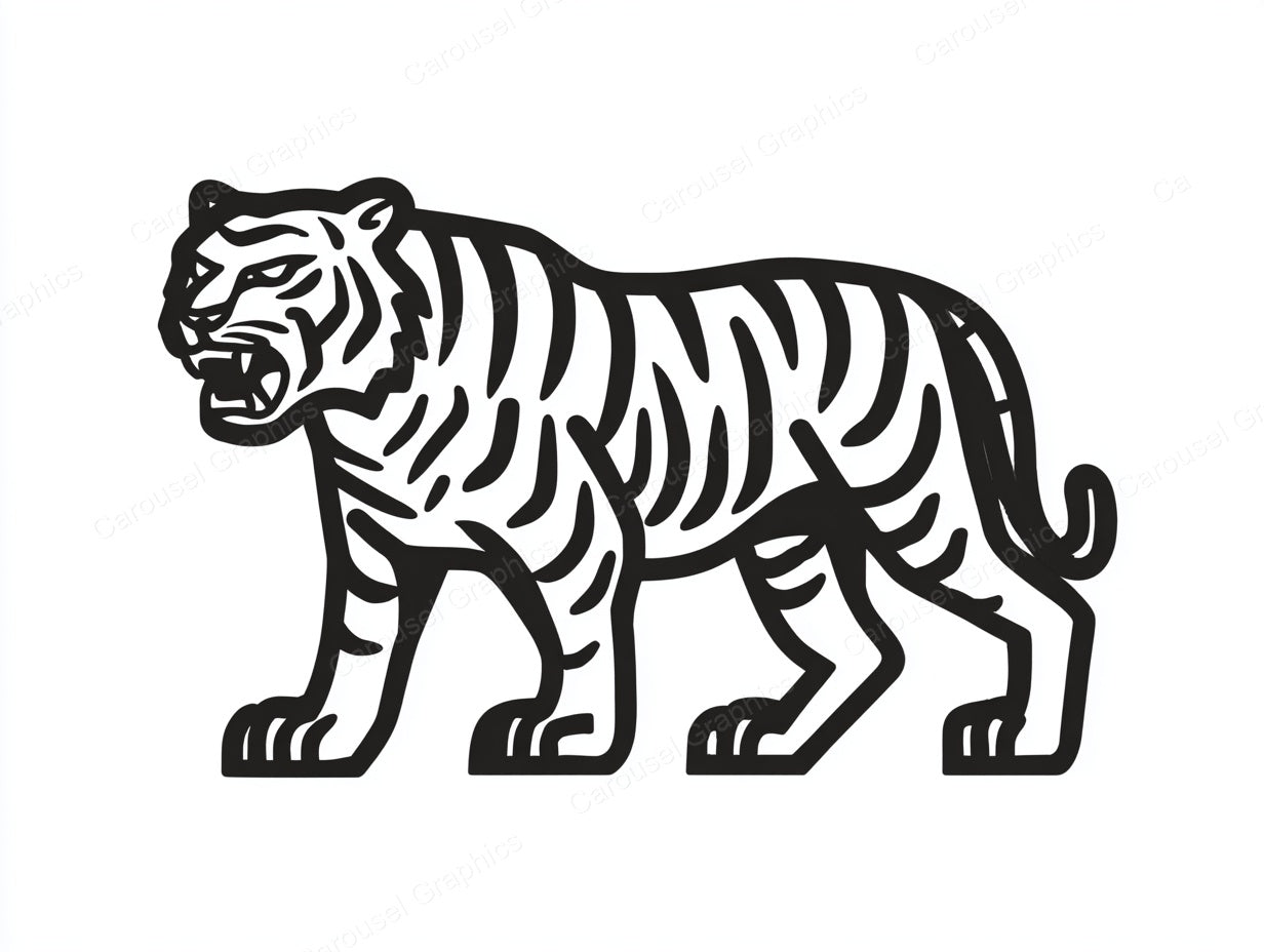 Tiger Vector Graphic preview