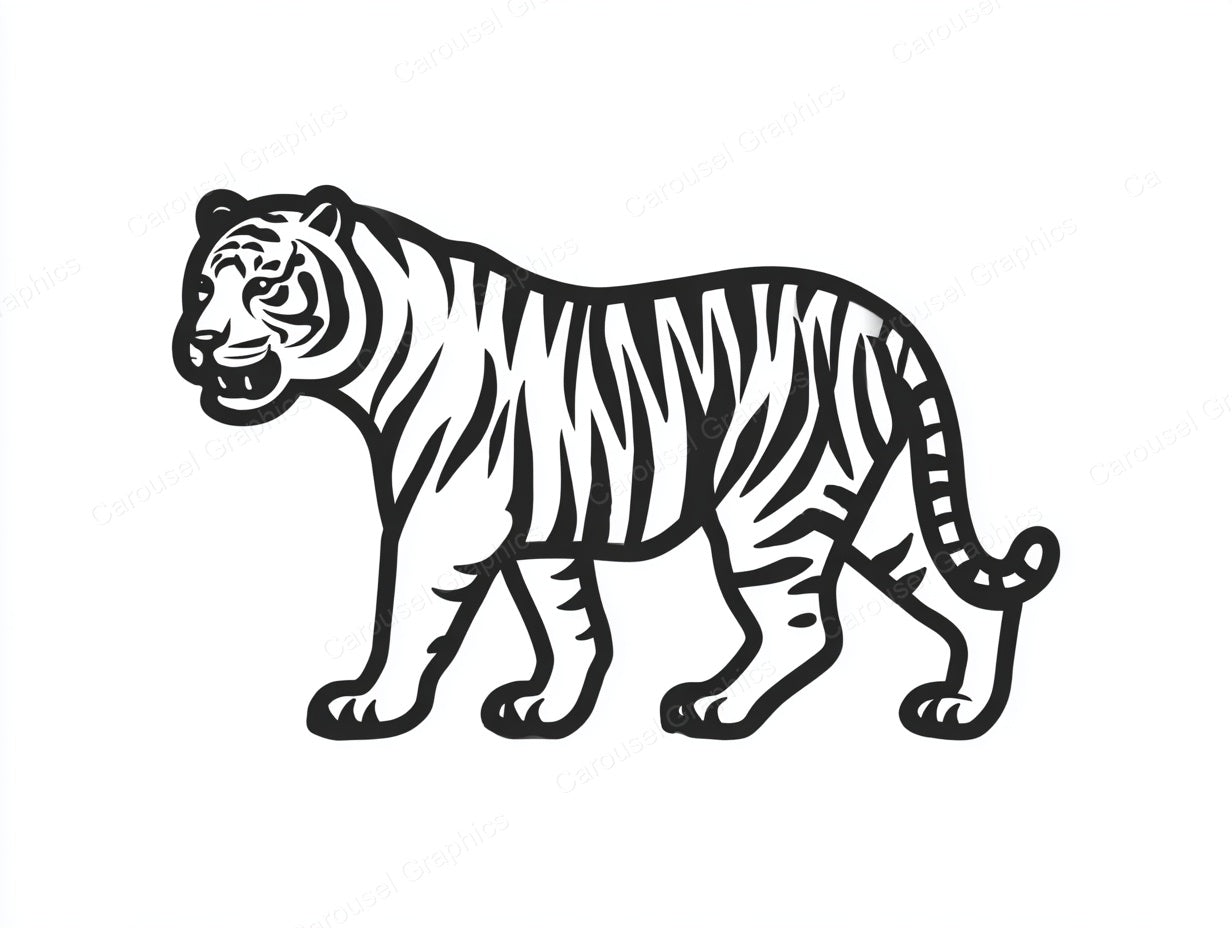 Tiger Vector Graphic preview