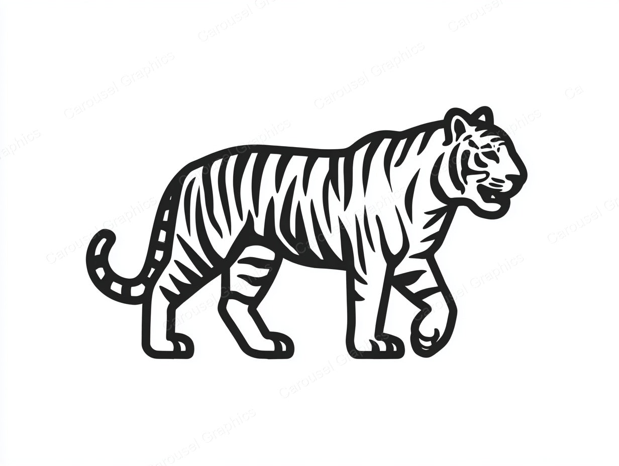 Tiger Vector Graphic preview