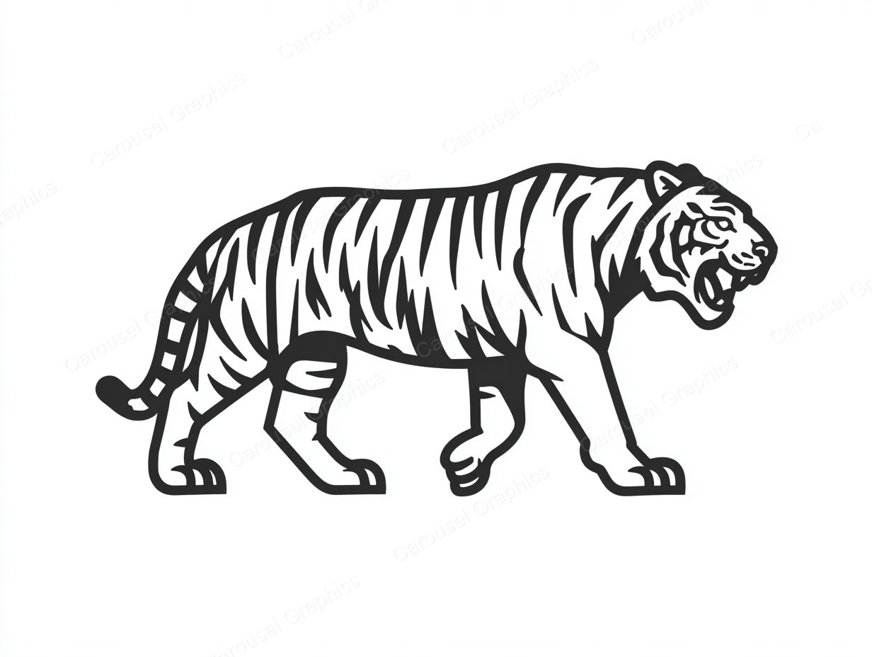 Tiger Vector Graphic preview