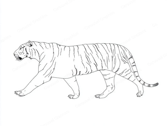 Tiger Vector Graphic preview