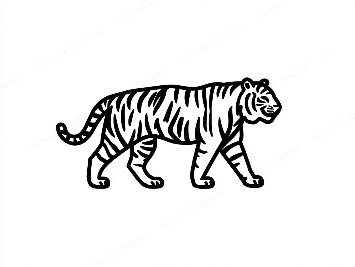 Tiger Vector Graphic preview