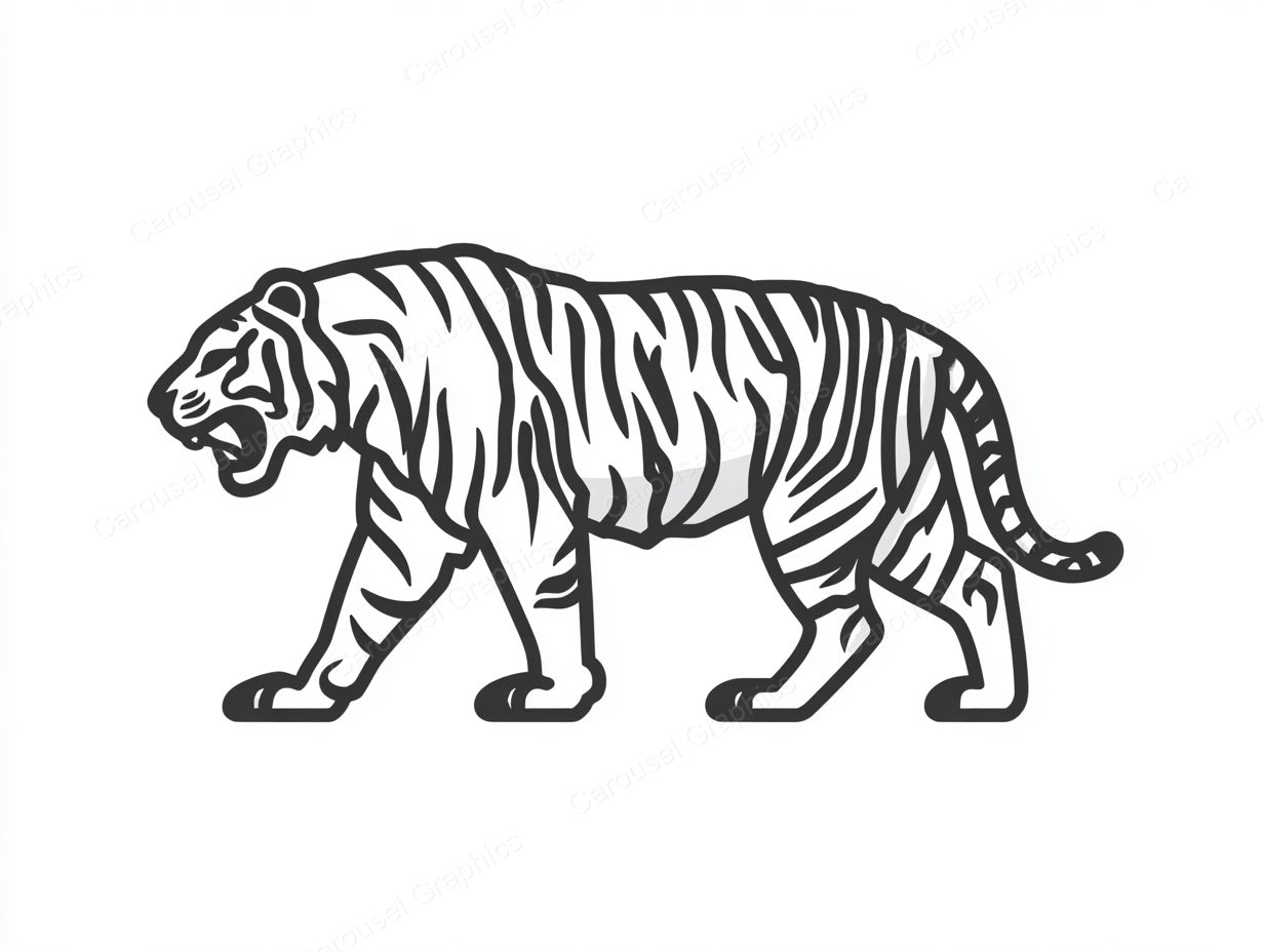 Tiger Vector Graphic preview