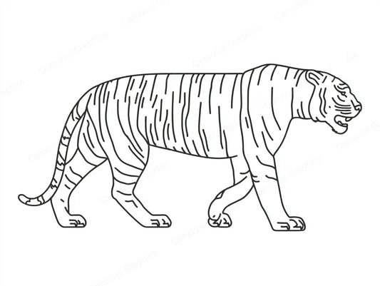 Tiger Vector Graphic preview