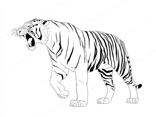 Tiger Vector Graphic preview