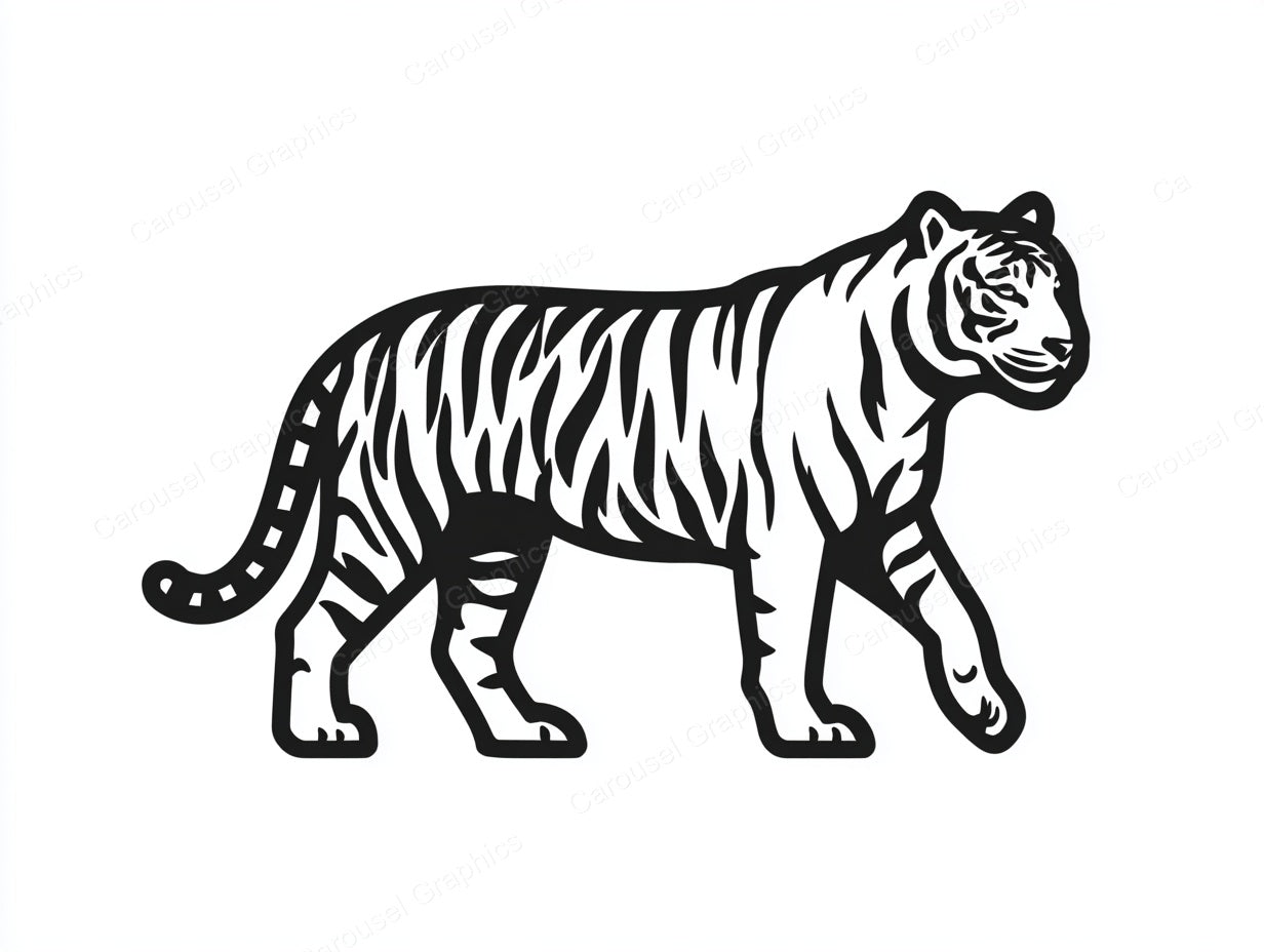 Tiger Vector Graphic preview