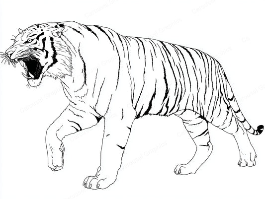 Tiger Vector Graphic preview
