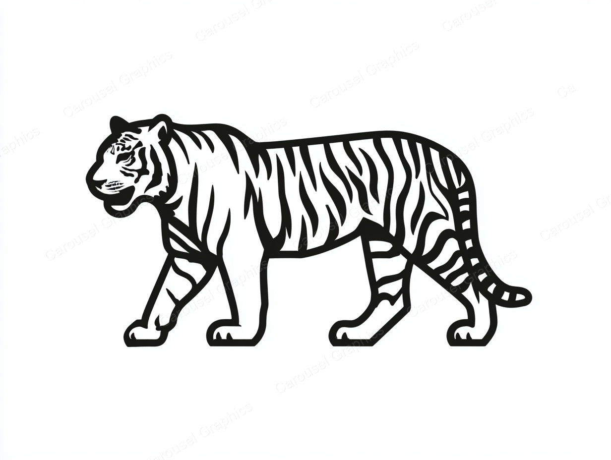 Tiger Vector Graphic preview