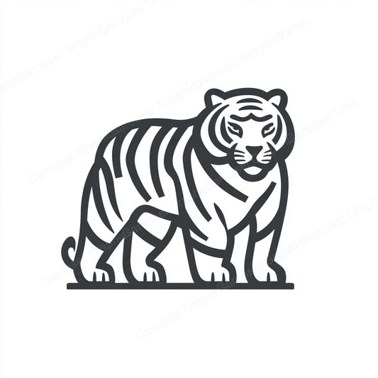 Tiger Vector Graphic preview