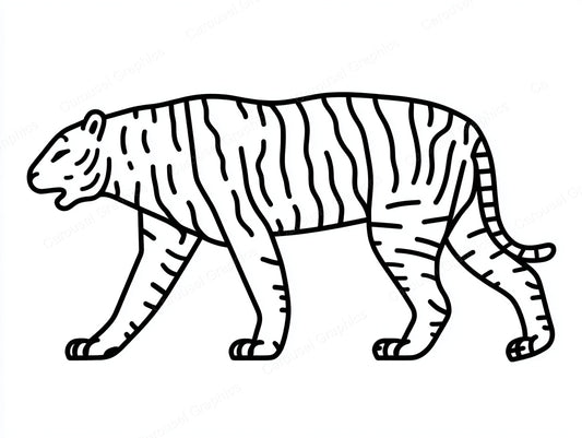 Tiger Vector Graphic preview