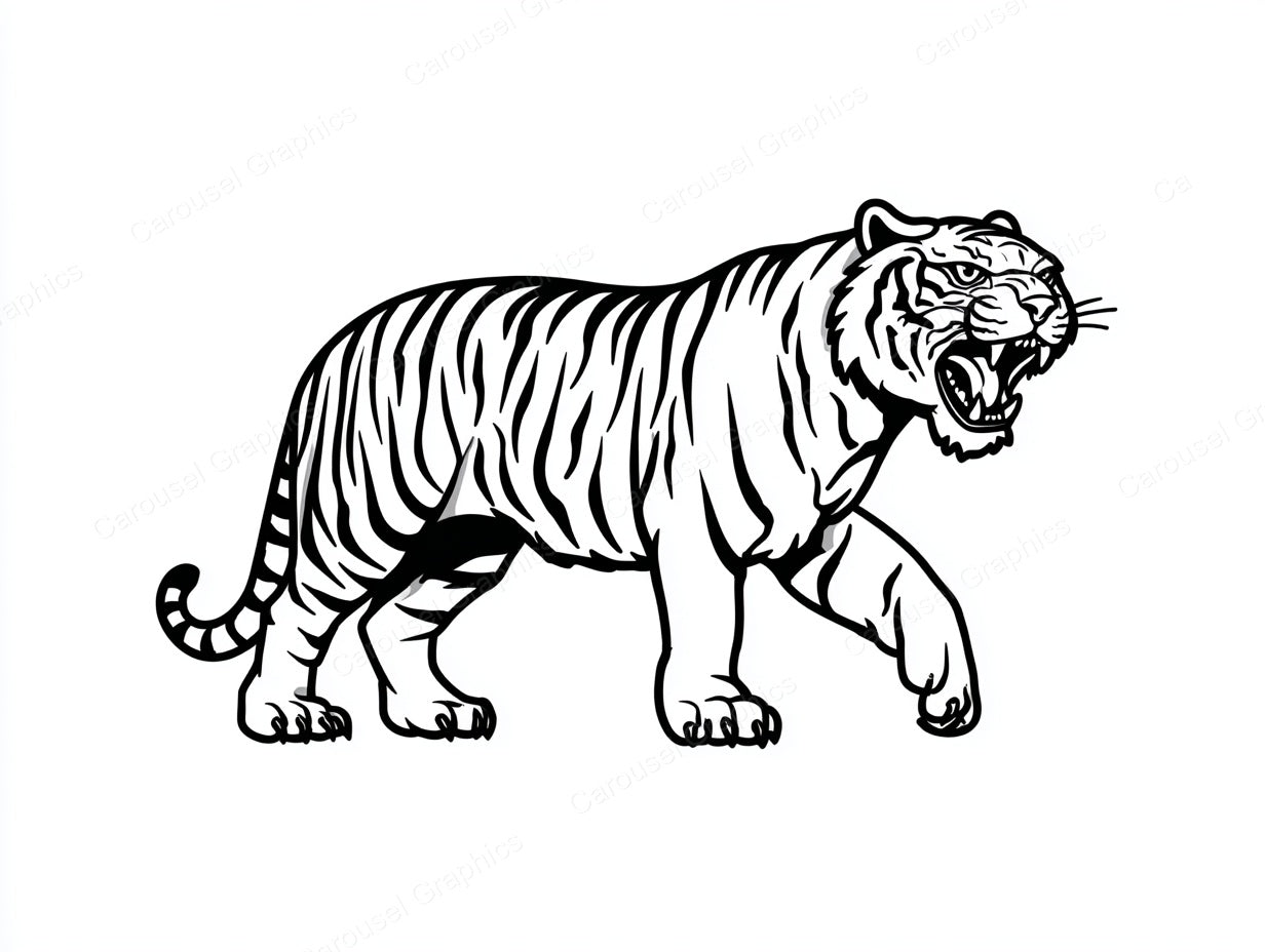 Tiger Vector Graphic preview
