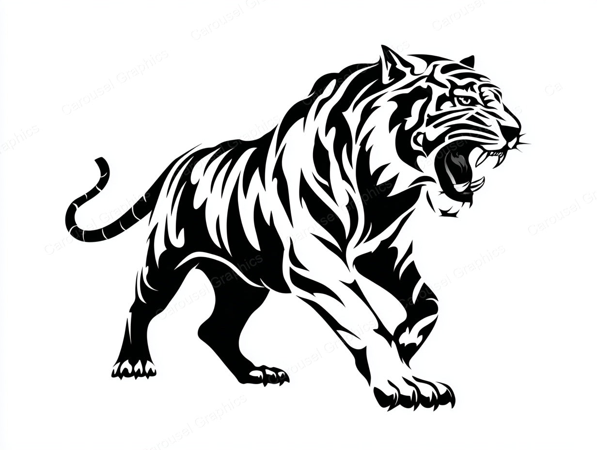Tiger Vector Graphic preview